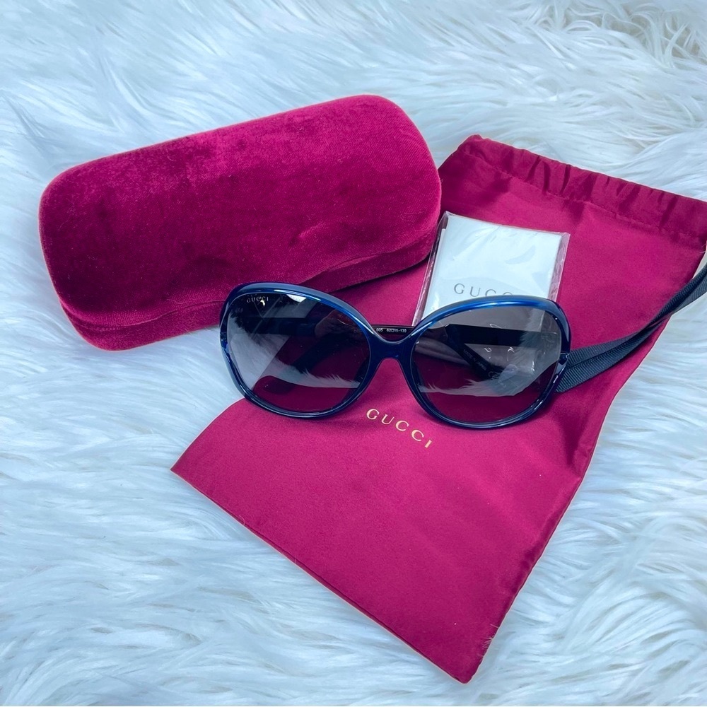 💯 Authentic Gucci GG0076SK Oversized Sunglasses